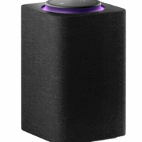 Умная колонка Яндекс Станция Макс с Алисой, с Zigbee, 65Вт, графит/black, YNDX-00053 + пульт YNDX-00402