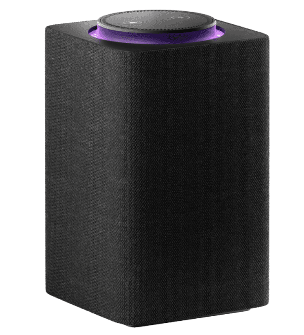 Умная колонка Яндекс Станция Макс с Алисой, с Zigbee, 65Вт, графит/black, YNDX-00053 + пульт YNDX-00402