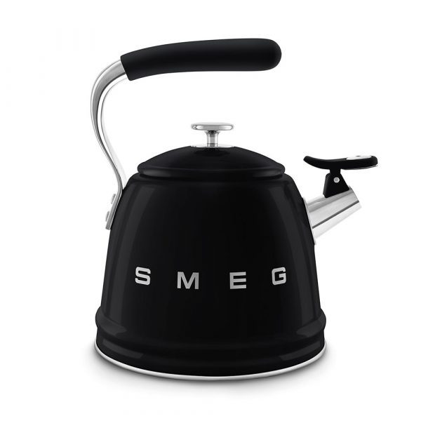 SMEG CKLW2001BL Чайник со свистком, 2.3 л, цвет чёрный — изображение 4