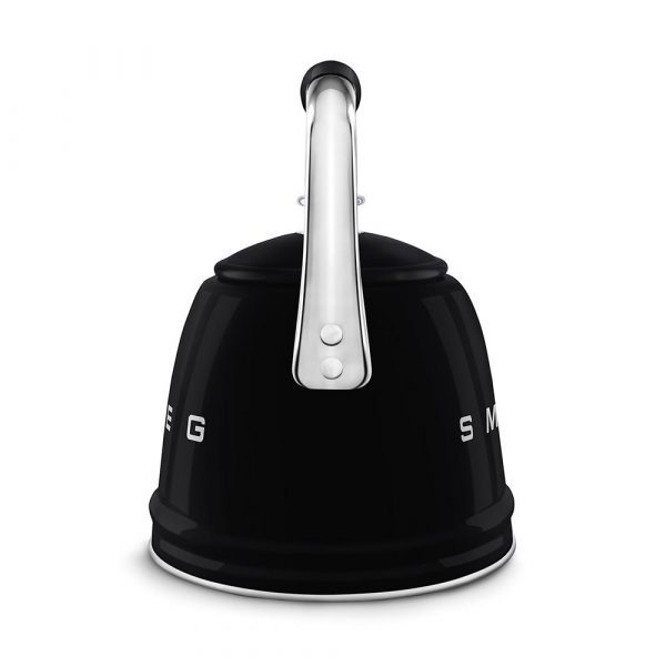 SMEG CKLW2001BL Чайник со свистком, 2.3 л, цвет чёрный — изображение 5