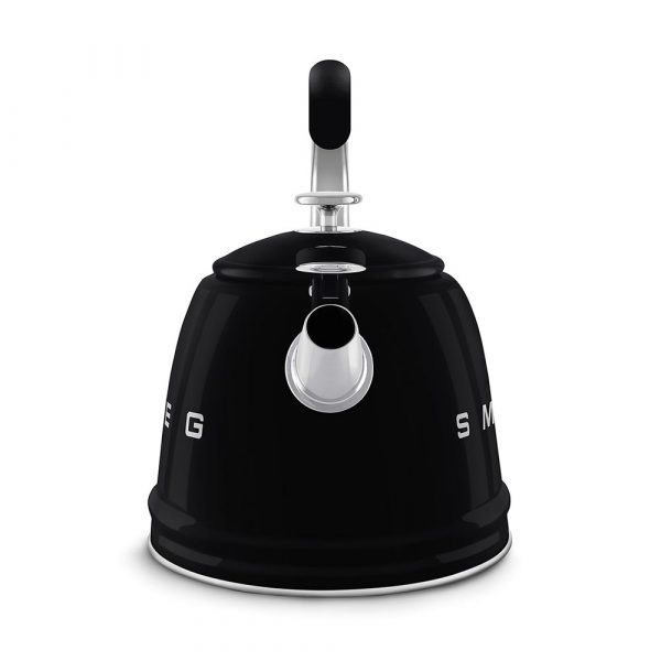 SMEG CKLW2001BL Чайник со свистком, 2.3 л, цвет чёрный — изображение 3