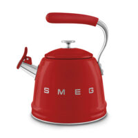 SMEG CKLW2001RD Чайник со свистком, 2.3 л, цвет красный