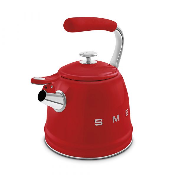 SMEG CKLW2001RD Чайник со свистком, 2.3 л, цвет красный — изображение 7