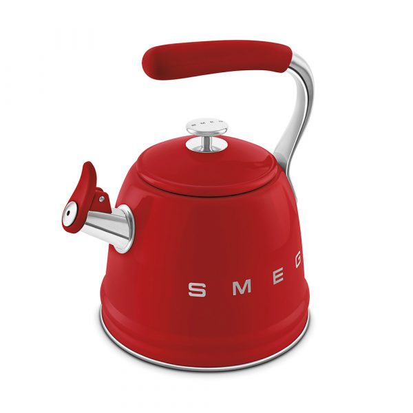 SMEG CKLW2001RD Чайник со свистком, 2.3 л, цвет красный — изображение 6