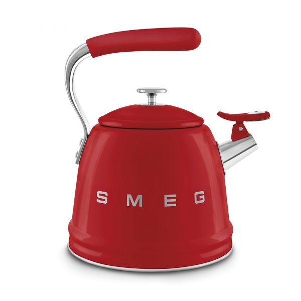 SMEG CKLW2001RD Чайник со свистком, 2.3 л, цвет красный — изображение 4