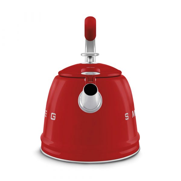 SMEG CKLW2001RD Чайник со свистком, 2.3 л, цвет красный — изображение 3