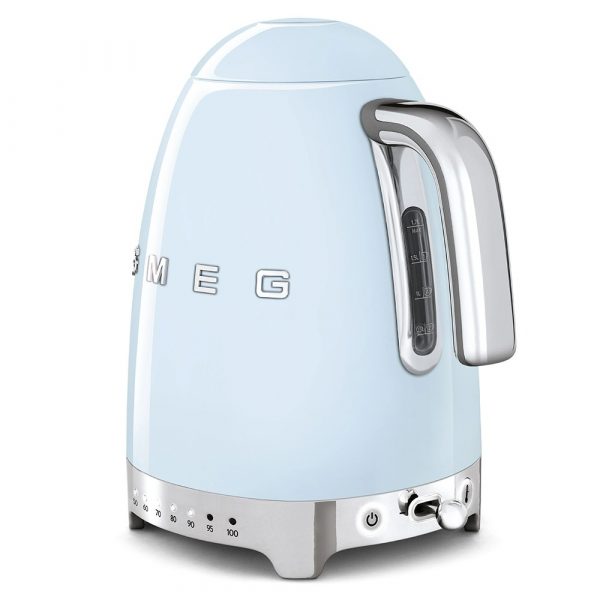 SMEG KLF04PBEU Чайник электрический с регулируемой температурой, пастельный голубой — изображение 3