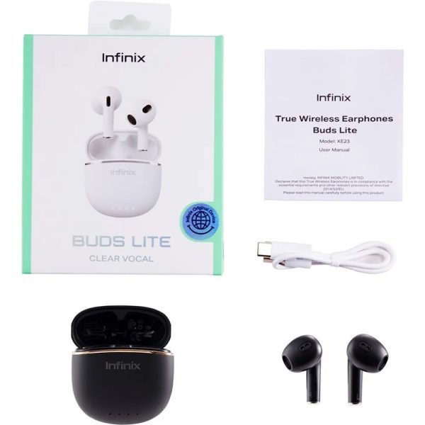 Наушники беспроводные INFINIX XBuds XE23 Black — изображение 10