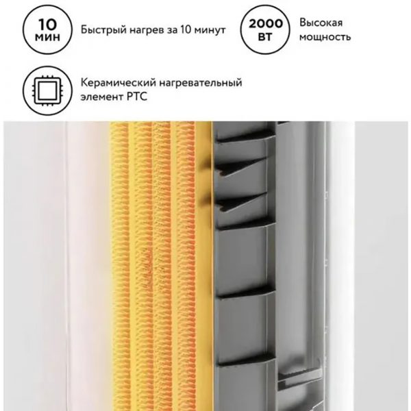Обогреватель Xiaomi Fan Heater EU LSNFJ03ZMEU (BHR8228EU) — изображение 7
