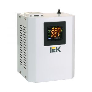 Стабилизатор напряжения IEK Boiler 0.5кВА однофазный белый (IVS24-1-00500)