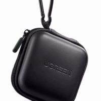 Органайзер для наушников и кабелей UGREEN LP128 (40816) Earphone & Cable & Charger Multi-functional Case - Black