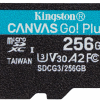 Флеш карта Kingston microSDXC 256GB SDCG3/256GBSP Canvas Go! Plus w/o adapter
