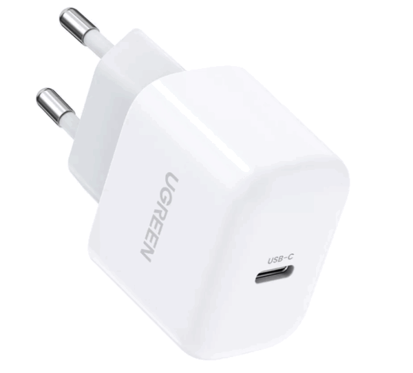 Зарядное устройство UGREEN CD241 (10220) Mini USB-C 20W PD Fast Charger - White