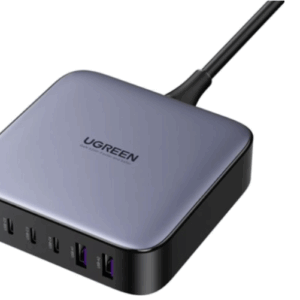 Сетевое зарядное устройство UGREEN CD271 (40914) Nexode 200W 2*USB-A+ 4*USB-C Desktop Charger (6-Port) - Gray