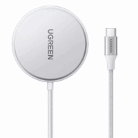 Беспроводное зарядное устройство UGREEN W703 (35565) Wireless Charger Qi2 with MagSafe 15W(For iOS Device) - White