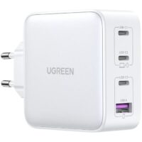 Зарядное устройство UGREEN CD226 (15337) Nexode 100W USB-A+3*USB-C GaN Tech Fast Charger EU - White