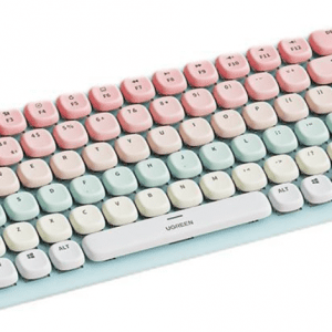 Клавиатура проводная+беспроводная UGREEN KU101 (15227) FUN + Mechanical Keyboard USB-C & Bluetooth - Pink