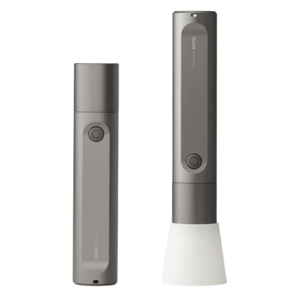 Фонарик HOTO Flashlight Fit (серый, QWSDT003)