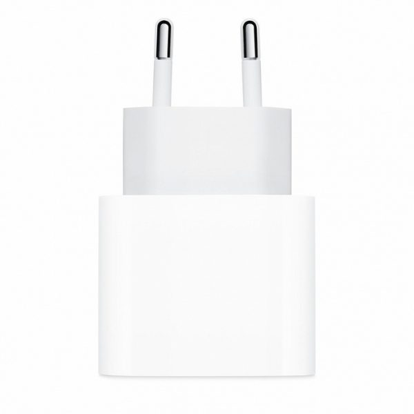 Сетевое зар./устр. Apple A2347 20W 2.2A (PD) USB Type-C для Apple белый (MUVV3ZM/A) — изображение 2