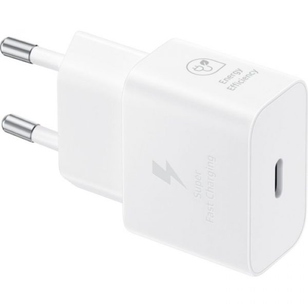 SAMSUNG Сетевое зарядное устройство EP-T2510 25W + кабель - белый — изображение 3