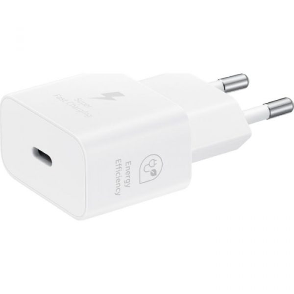 SAMSUNG Сетевое зарядное устройство EP-T2510 25W + кабель - белый — изображение 2