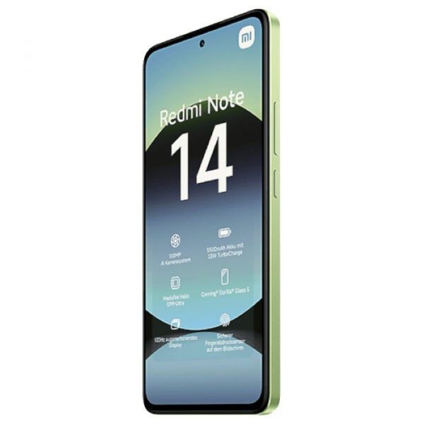 Смартфон Redmi Note 14 RU 8+256 Lime Green — изображение 3