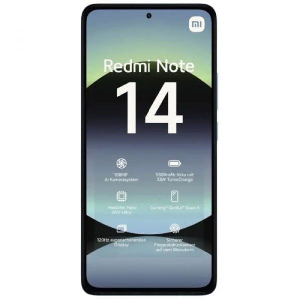 Смартфон Redmi Note 14 RU 6+128 Ocean Blue — изображение 2