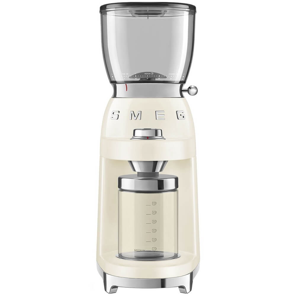 Кофемолка Smeg CGF11CREU, кремовый — изображение 2