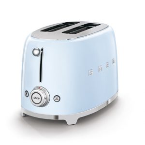 Тостер Smeg, голубой TSF01PBEU