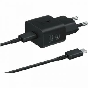 SAMSUNG Сетевое зарядное устройство EP-T2510 25W + кабель - черный