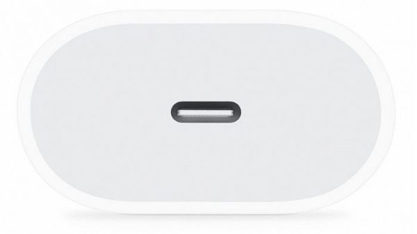 Сетевое зар./устр. Apple A2347 20W 2.2A (PD) USB Type-C для Apple белый (MUVV3ZM/A) — изображение 3