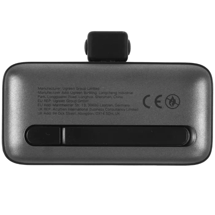 Внешний аккумулятор UGREEN PB503 (35338) 5000mAh Mini USB-C Power Bank PD 20W. Цвет: серый — изображение 5