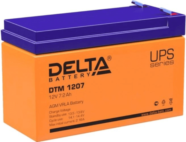 Батарея для ИБП Delta DTM 1207 12В 7.2Ач