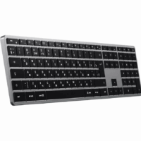 Клавиатура Satechi Slim X3 Bluetooth Keyboard-RU - Space Gray