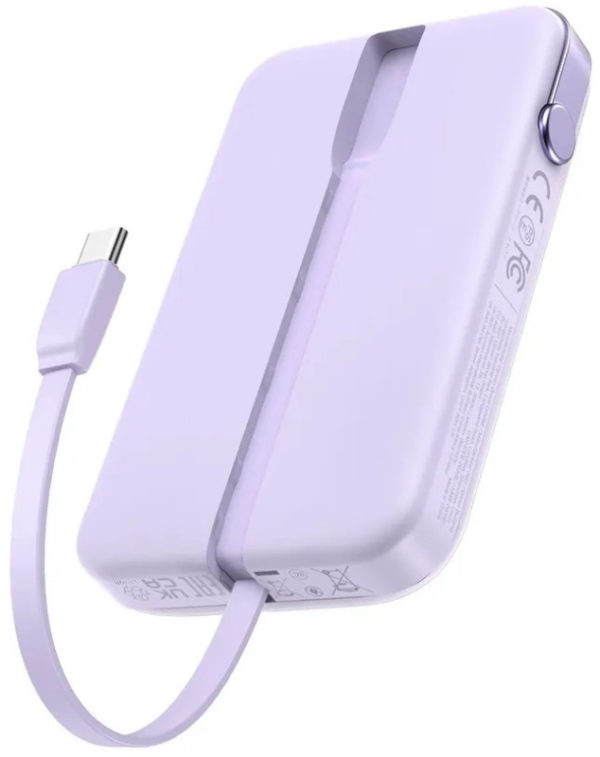 Внешний аккумулятор UGREEN PB511 10000mAh фиолетовый — изображение 2