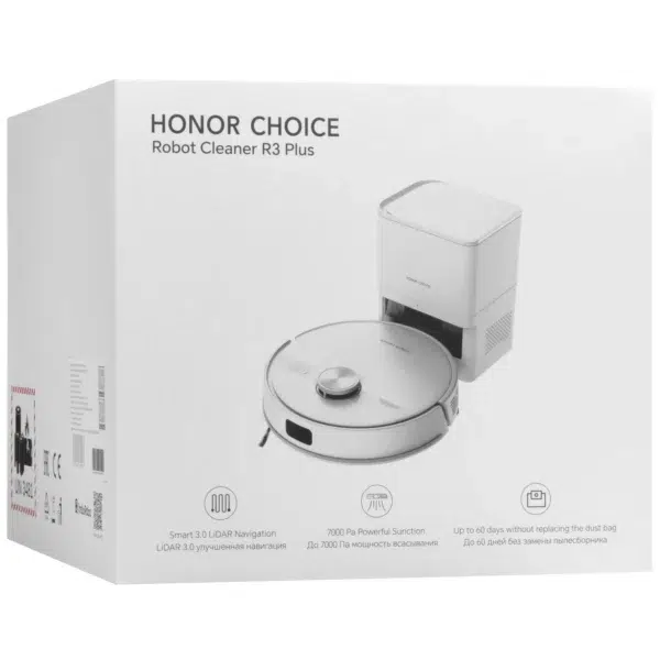 Пылесос HONOR CHOICE Robot  R3 Plus белый — изображение 10