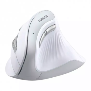 Беспроводная компьютерная мышь вертикальная UGREEN MU008 (25759) Wireless Vertical Mouse 2.4 GHz&BT. Цвет: черный
