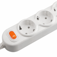 Сетевой удлинитель Powercube PC-1-5M 5м (3 розетки) белый