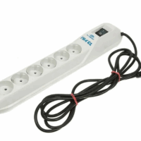 Сетевой фильтр Pilot GL 3м (6 розеток) белый (коробка)