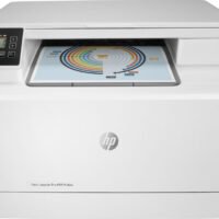 МФУ лазерный HP Color LaserJet Pro MFP M182n (7KW54A) A4 Net белый