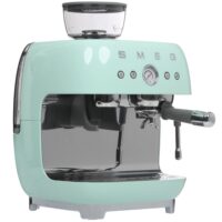 Кофемашина-эспрессо с кофемолкой Smeg EGF03PGEU, зелёный