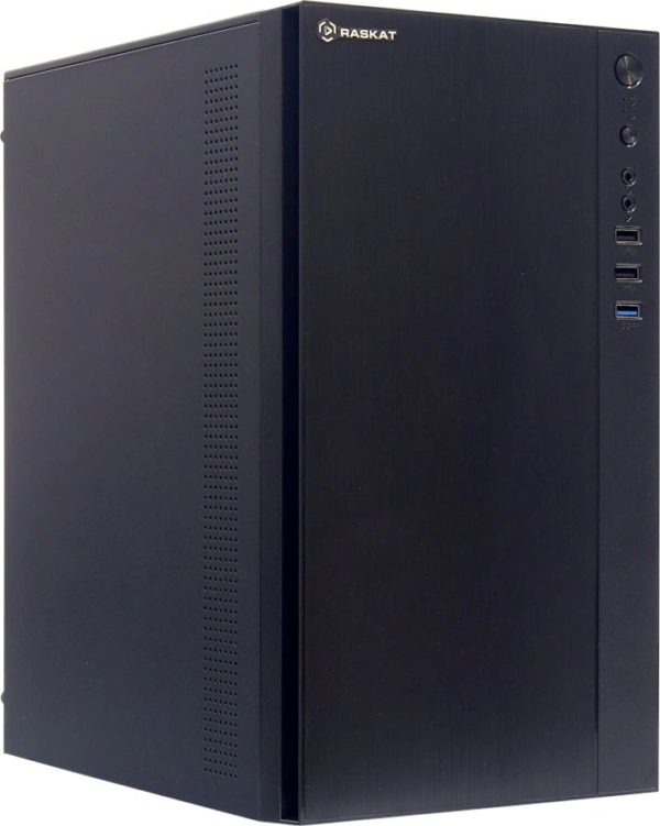 ПК Raskat Standart 300 MT i3 12100 (3.3) 8Gb SSD240Gb UHDG 730 без ОС GbitEth 500W черный (STANDART300108469)