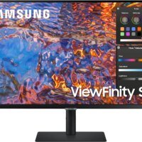 Монитор Samsung 32" ViewFinity S8 S32B800PXI черный IPS LED 5ms 16:9 HDMI полуматовая HAS Piv 350cd 178гр/178гр 3840x2160 60Hz DP 4K USB 5.2кг