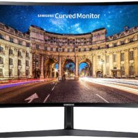 Монитор Samsung 23.5" C24F396FHI черный VA LED 16:9 HDMI матовая 250cd 178гр/178гр 1920x1080 60Hz VGA FHD 3.3кг