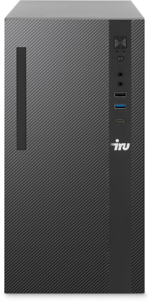 ПК IRU 310SC MT i3 12100 (3.3) 8Gb SSD256Gb UHDG 730 Windows 11 Pro GbitEth 200W черный (1969049)