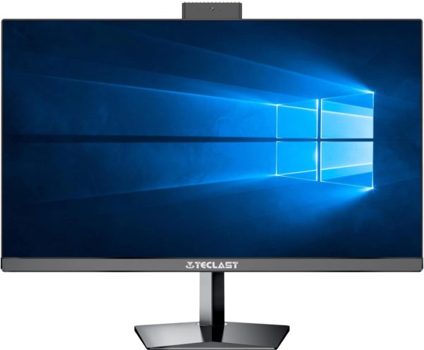 Моноблок Teclast M24 Air 23.8" Full HD Cel N5095 (2) 8Gb SSD256Gb UHDG Windows 11 Pro GbitEth WiFi BT 48W клавиатура мышь Cam черный 1920x1080