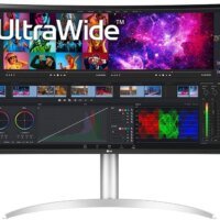 Монитор LG 39.7" 40WP95C-W черный NANO IPS LED 21:9 (Ultrawide) HDMI M/M матовая HAS Piv 300cd 178гр/178гр 5120x2160 72Hz FreeSync DP 5K USB 12.3кг
