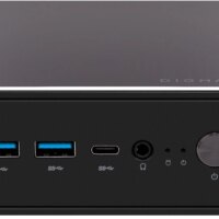 Неттоп Digma Pro Minimax U1 i3 1215U (1.2) 8Gb SSD256Gb UHDG Windows 11 Pro GbitEth WiFi BT 60W темно-серый/черный (DPP3-8CXW01)