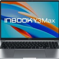 Ноутбук Infinix Inbook Y3 Max YL613 Core i5 1235U 16Gb SSD512Gb Intel Iris Xe graphics 16" IPS FHD (1920x1200) FreeDOS silver WiFi BT Cam (71008301570)
