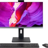 Моноблок Digma Pro Unity 23.8" Full HD i3 1315U (1.2) 8Gb SSD256Gb UHDG CR Windows 11 Pro GbitEth WiFi BT 90W клавиатура мышь Cam серый/черный 1920x1080